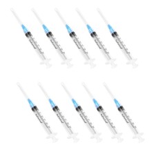 10x Syringes 3ml- 1.5in